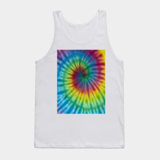 Summr Tie Dye Reactive Rainbow Tank Top